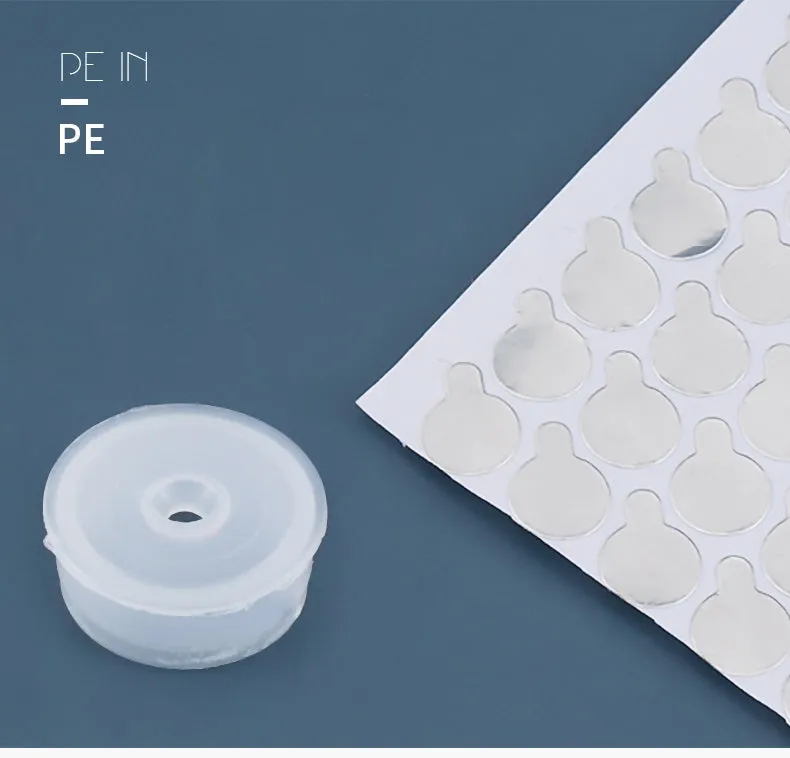 100ml cosmetic plastic cap empty bottle PWG