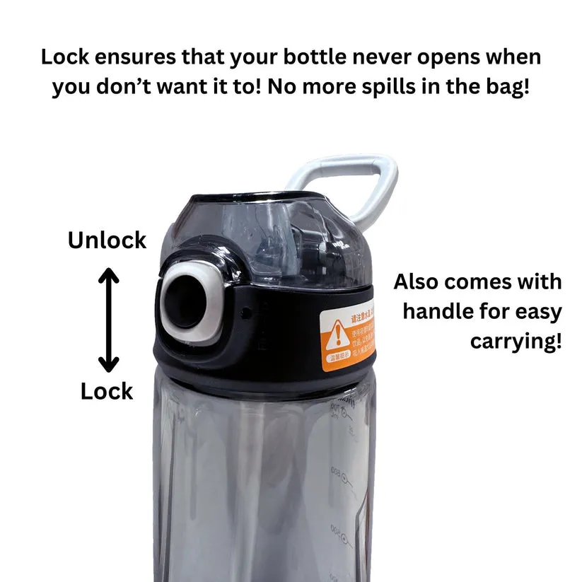 [2-Pack] Maya & Friends Tritan Water Bottle (850ml) - 2 Color