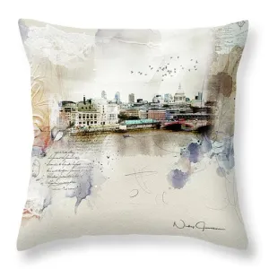 Across The River - Throw Pillow
