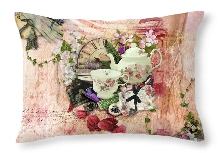 Afternoon Tea - Throw Pillow