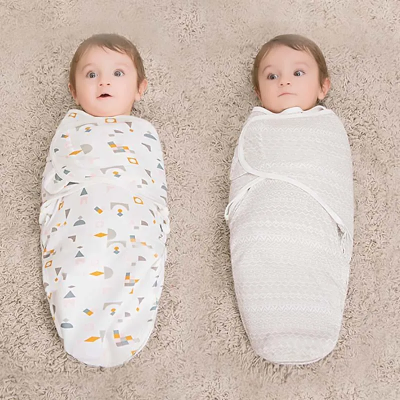 Baby Cotton Cocoon Swaddle Wrap Envelope Sleeping Bags