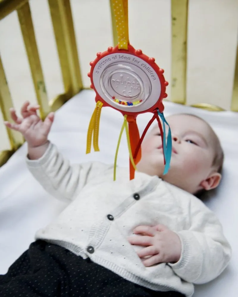 Baby Teething Teether Rattle Shaker - Letter D