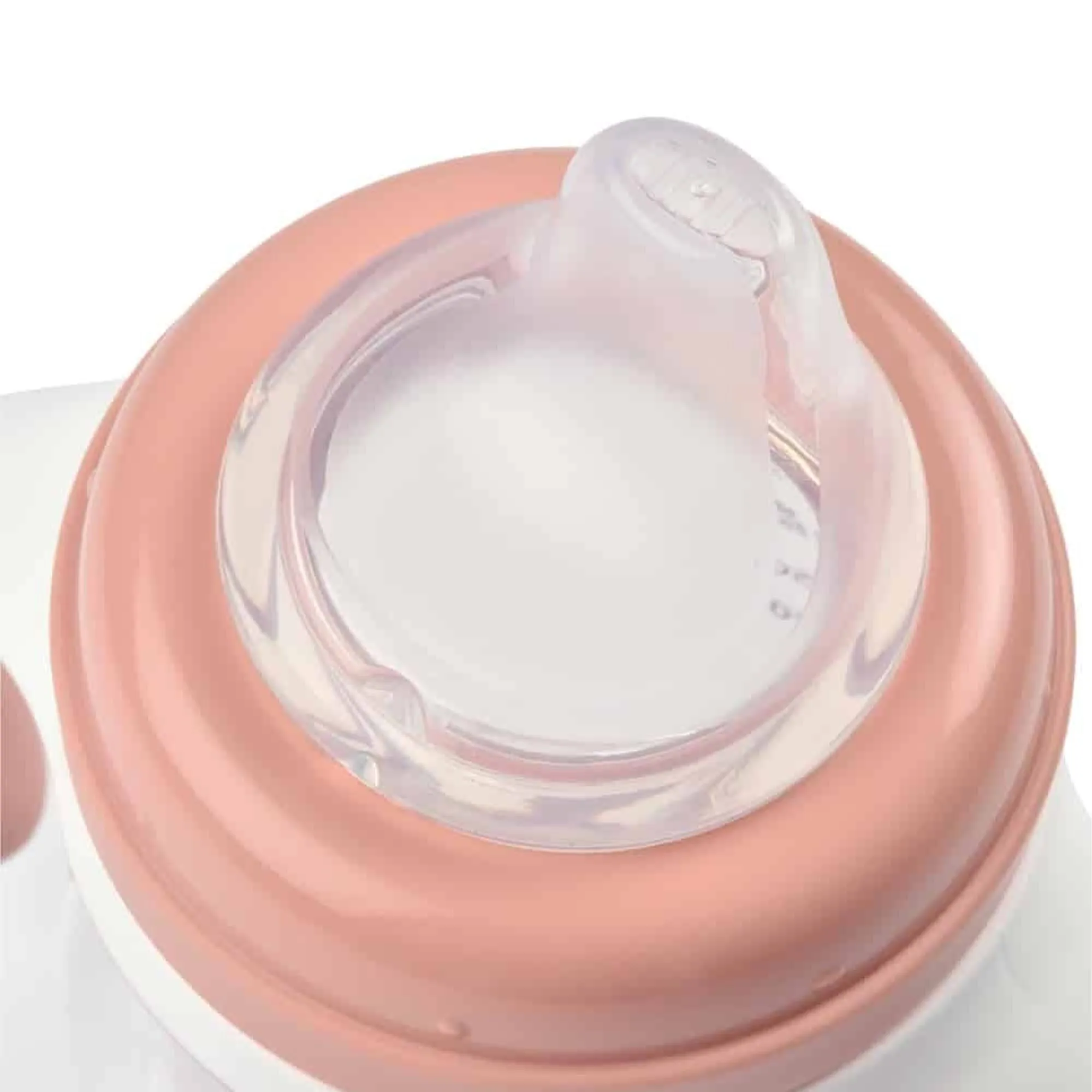 BEABA 2-In-1 Bottle To Sippy Learning Cup - Rose
