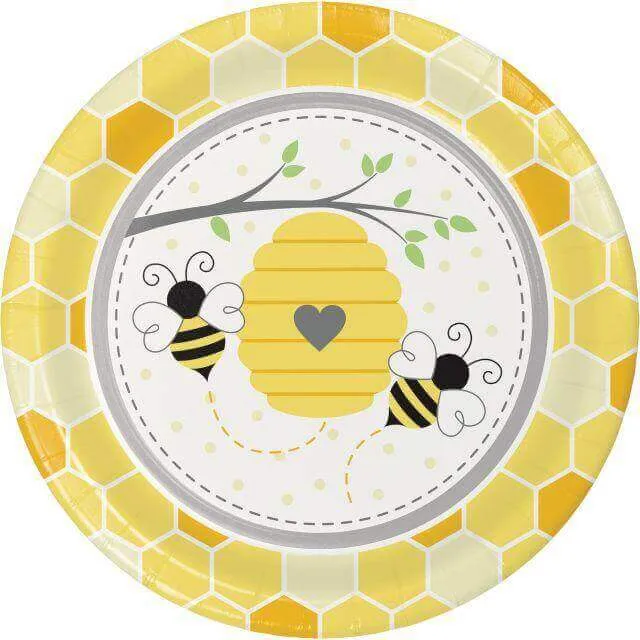 Bumblebee  Baby - 9" Lunch Plate