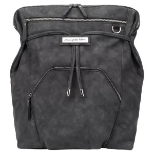 Cinch Backpack in Midnight Leatherette