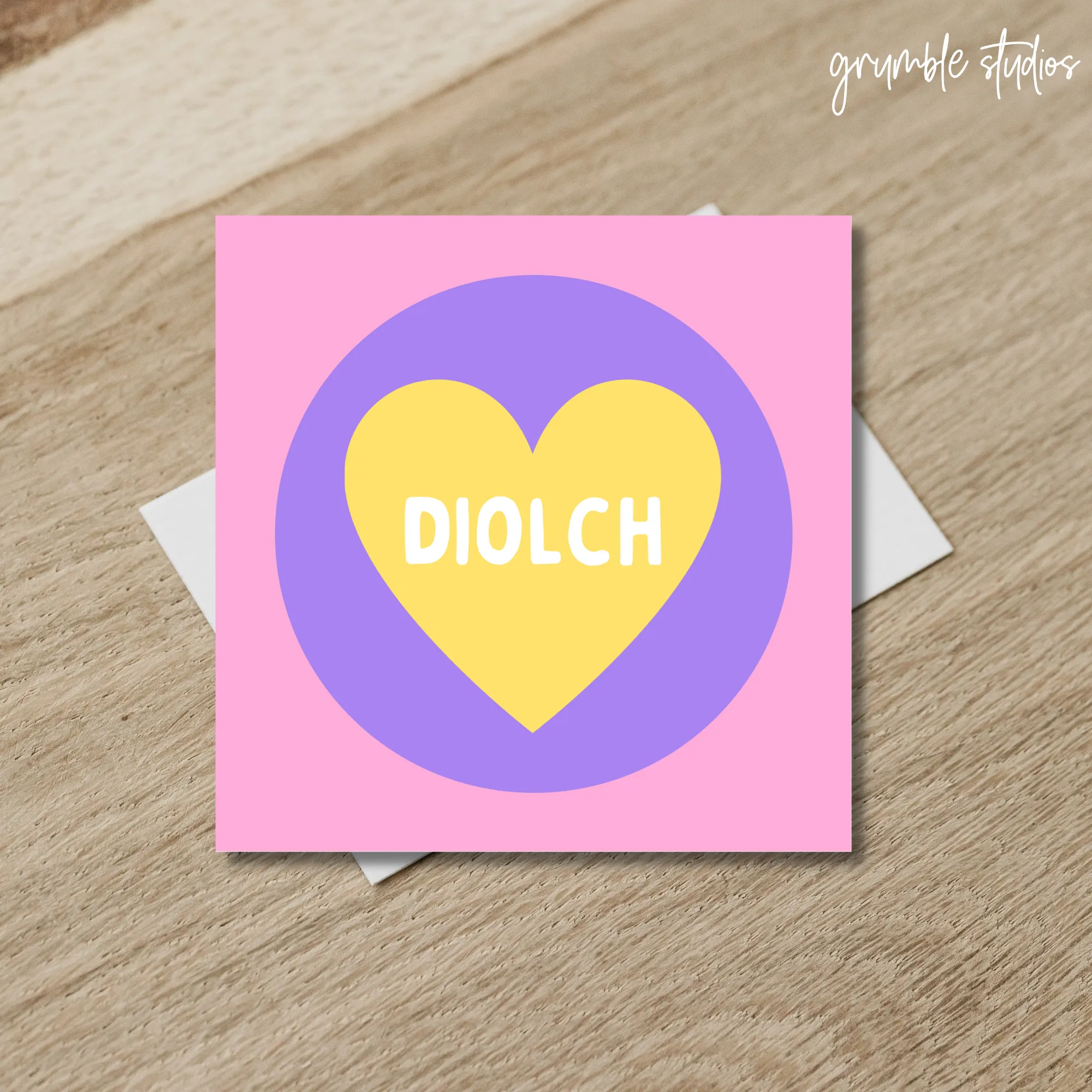 Diolch Welsh Card