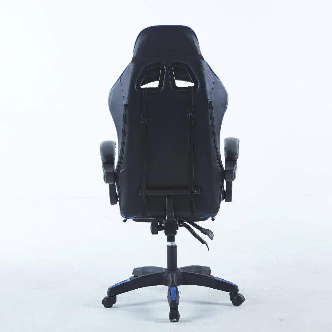 Ergonomic CR-M2 Gaming Chair with High-Back Support and Adjustable Armrests