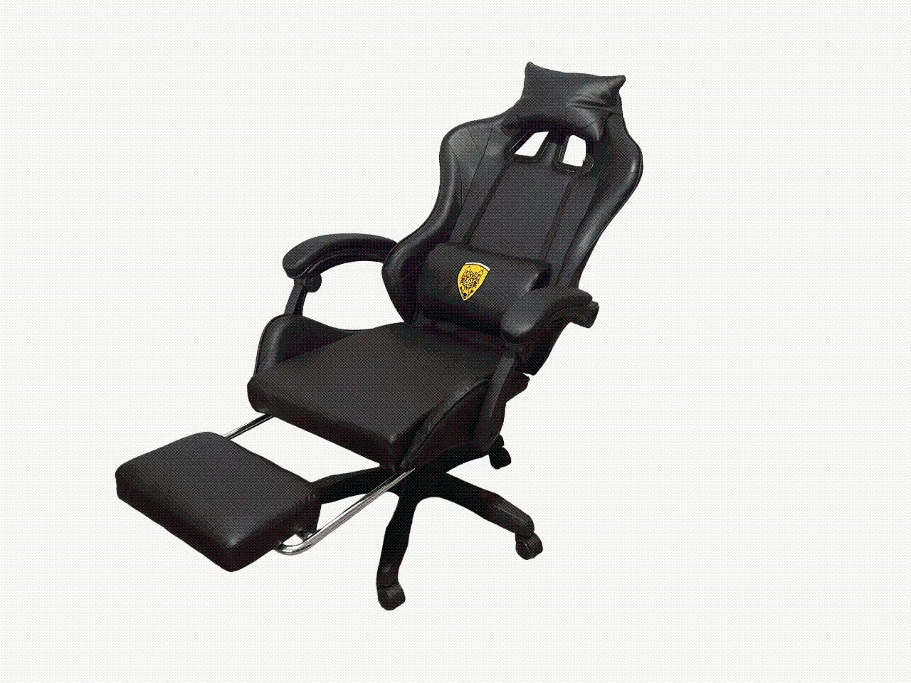 Ergonomic CR-M2 Gaming Chair with High-Back Support and Adjustable Armrests