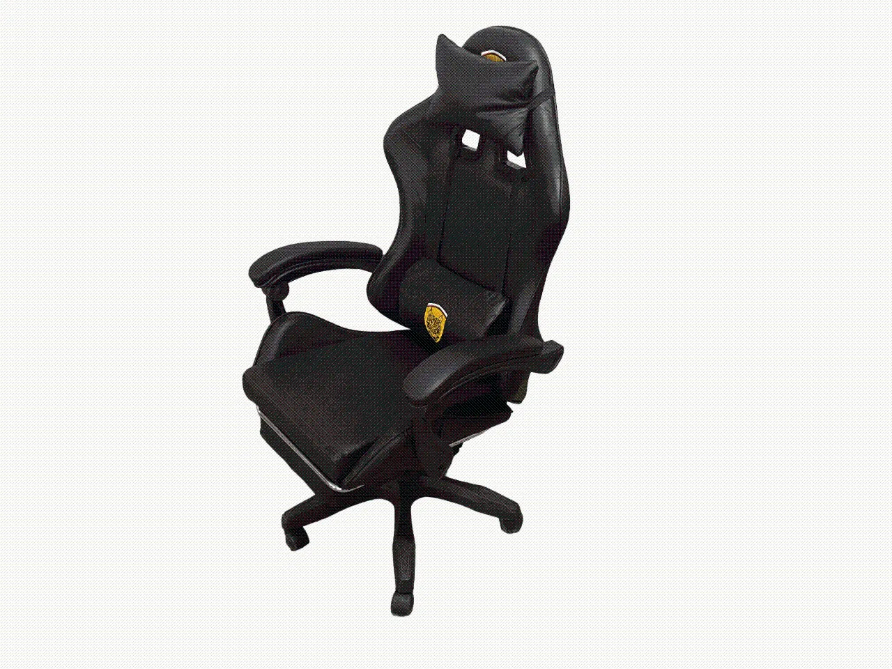 Ergonomic CR-M2 Gaming Chair with High-Back Support and Adjustable Armrests