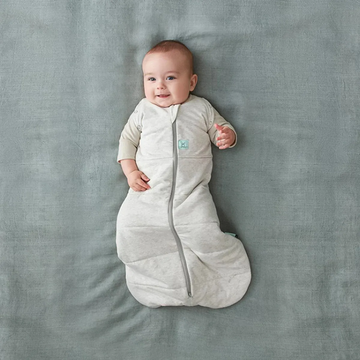 ErgoPouch Cocoon Swaddle Bag - Light Grey