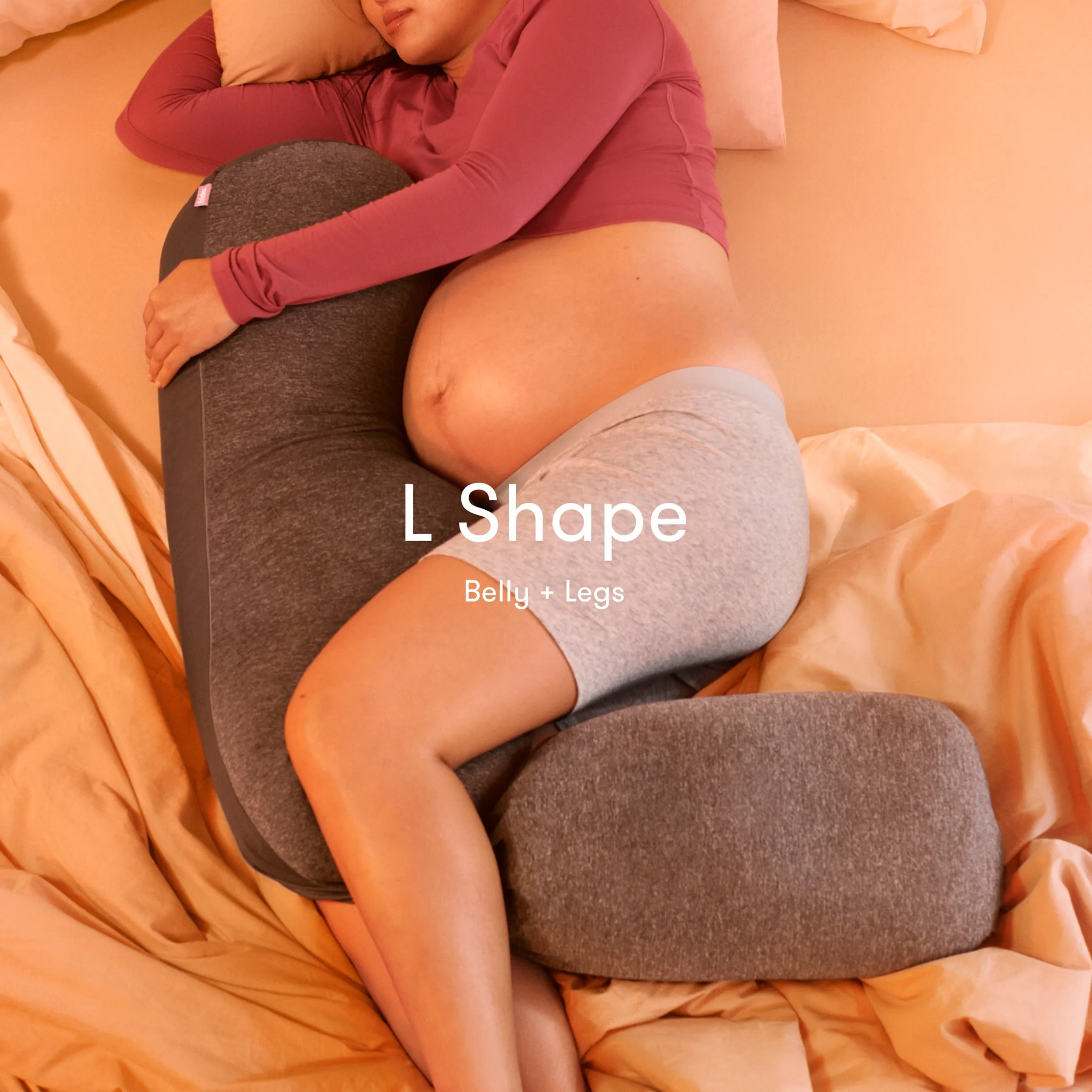 Frida Adjustable Keep-Cool Pregnancy Pillow