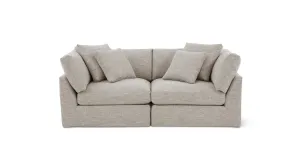 Get Together™ 2-Piece Modular Sofa, Large, Oatmeal
