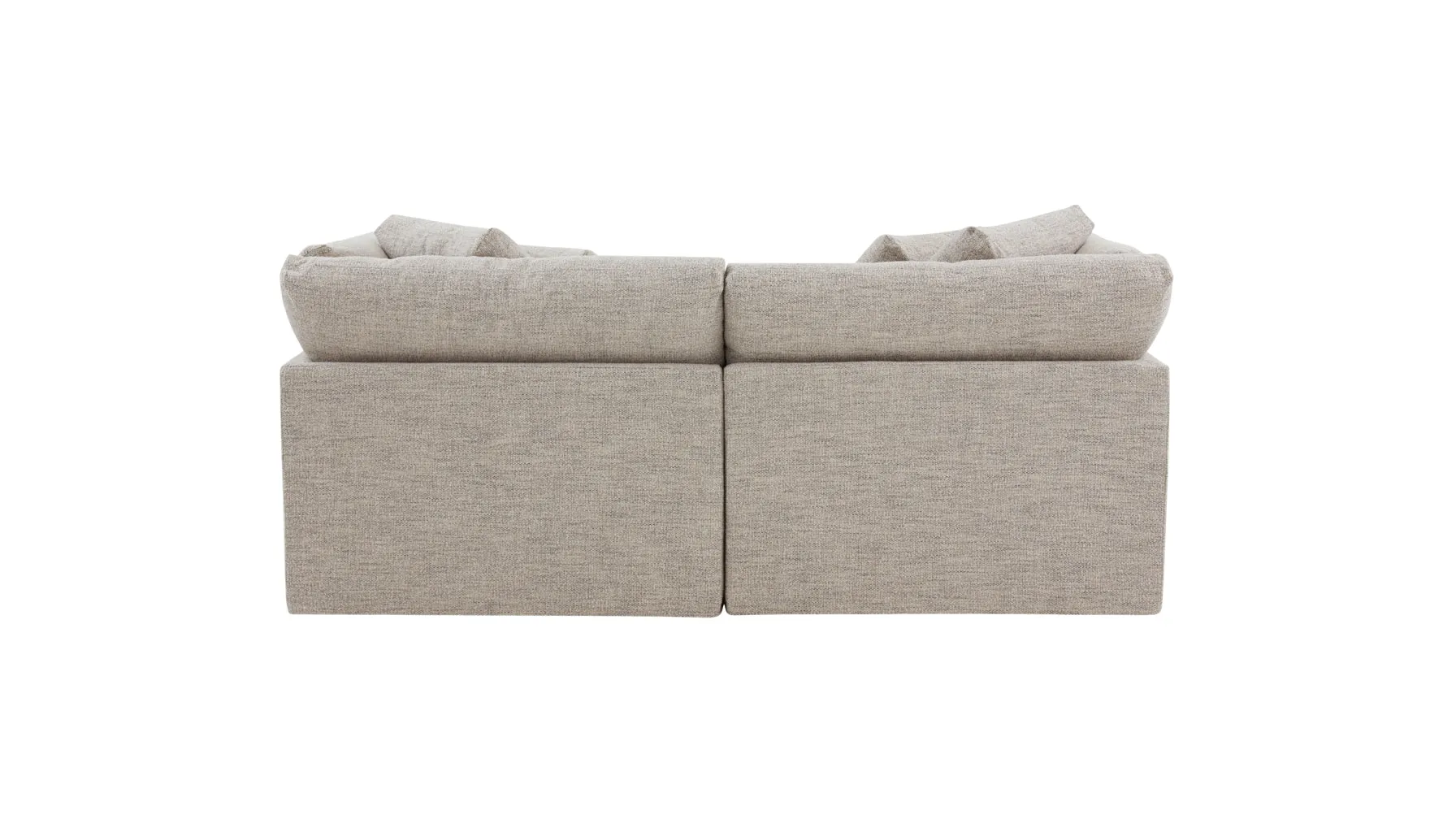 Get Together™ 2-Piece Modular Sofa, Large, Oatmeal