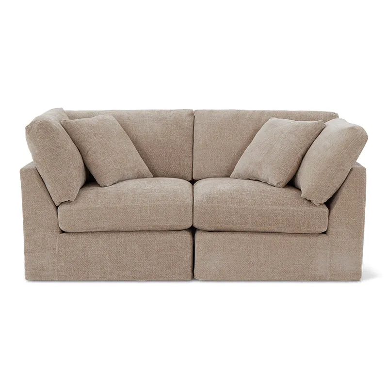 Get Together™ 2-Piece Modular Sofa, Standard, Champagne