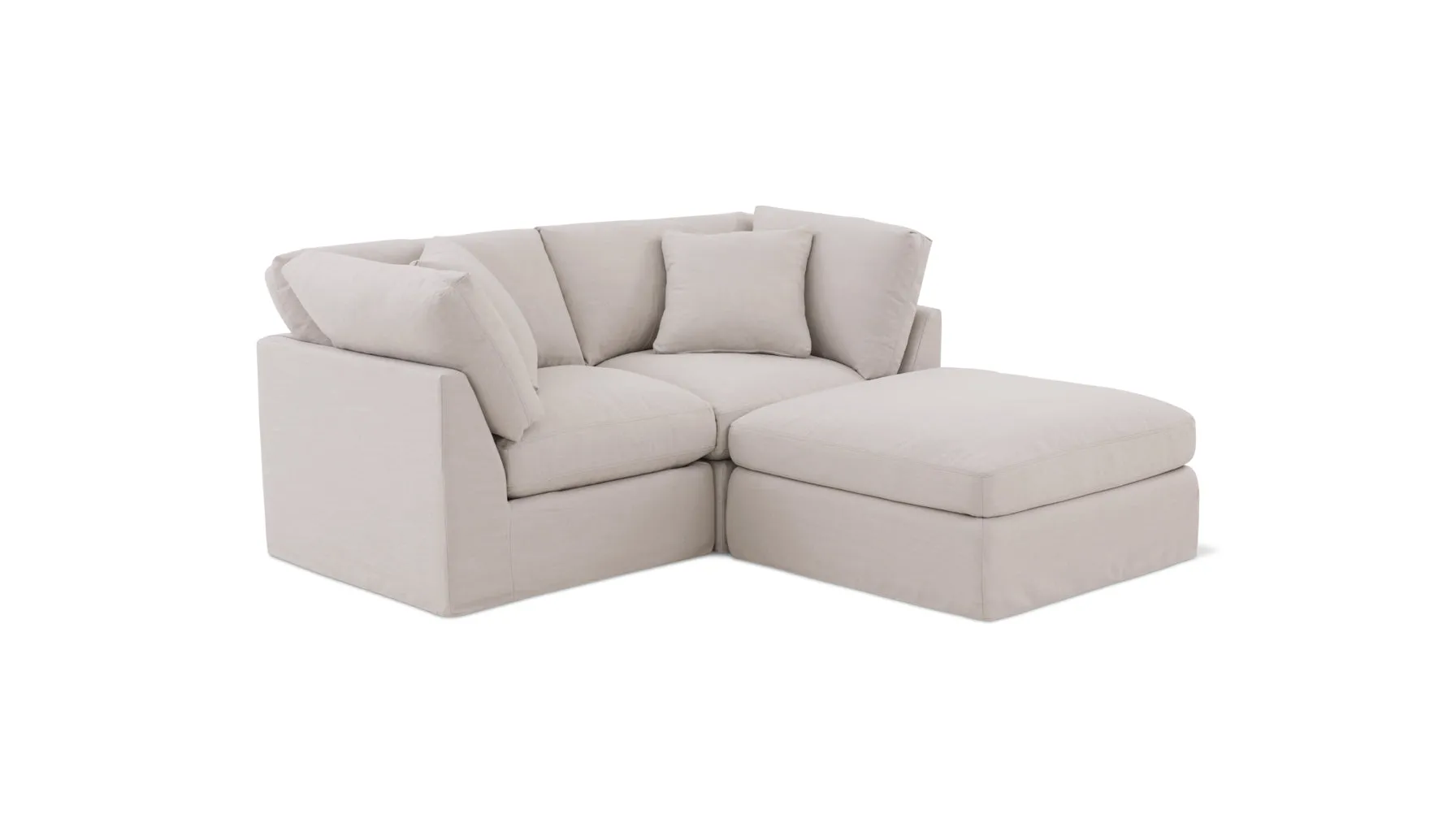 Get Together™ 3-Piece Modular Sectional, Standard, Clay