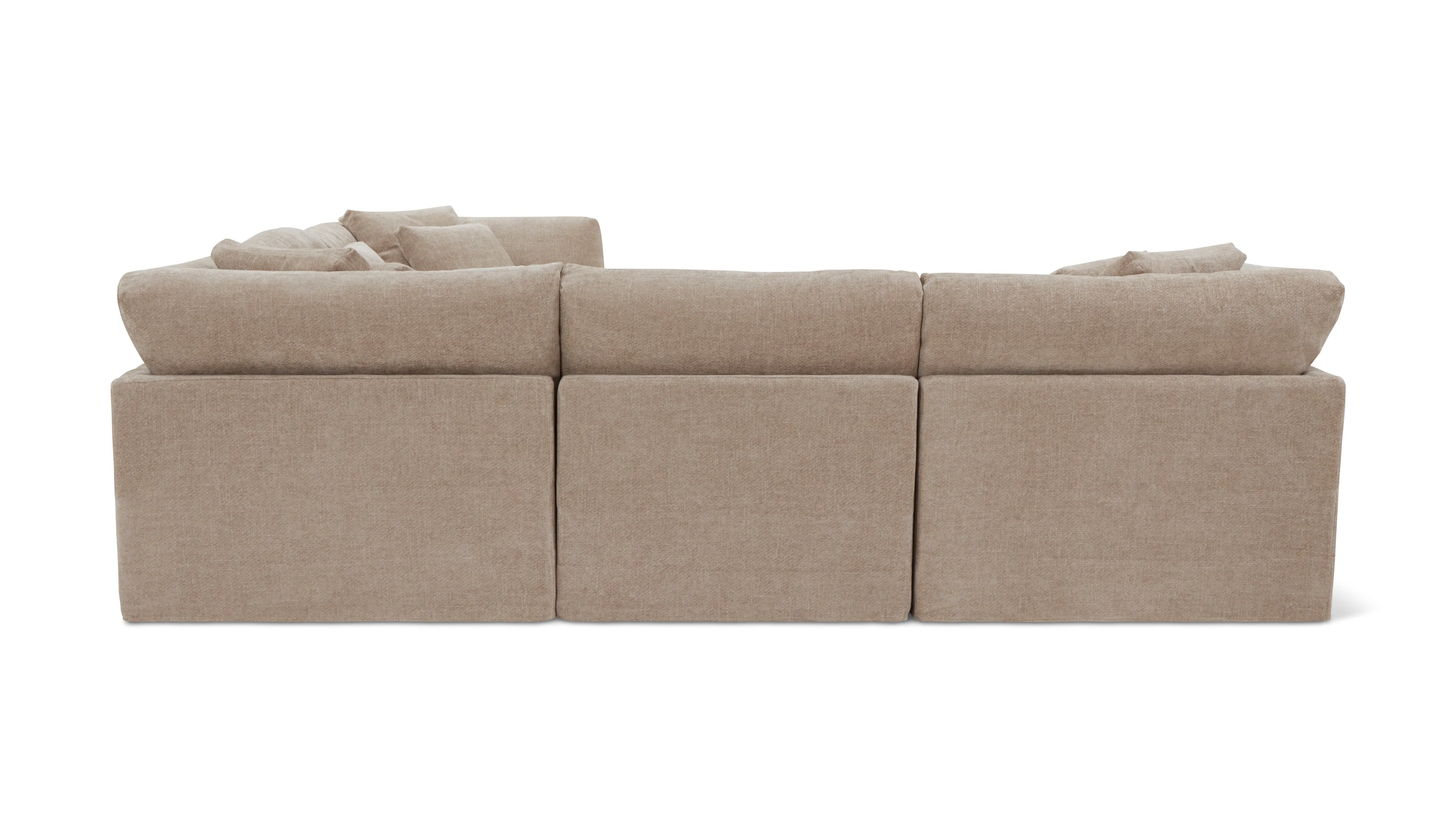 Get Together™ 5-Piece Modular Sectional Closed, Large, Champagne