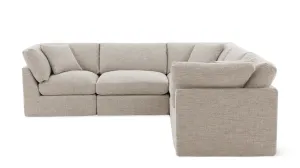 Get Together™ 5-Piece Modular Sectional Closed, Standard, Oatmeal
