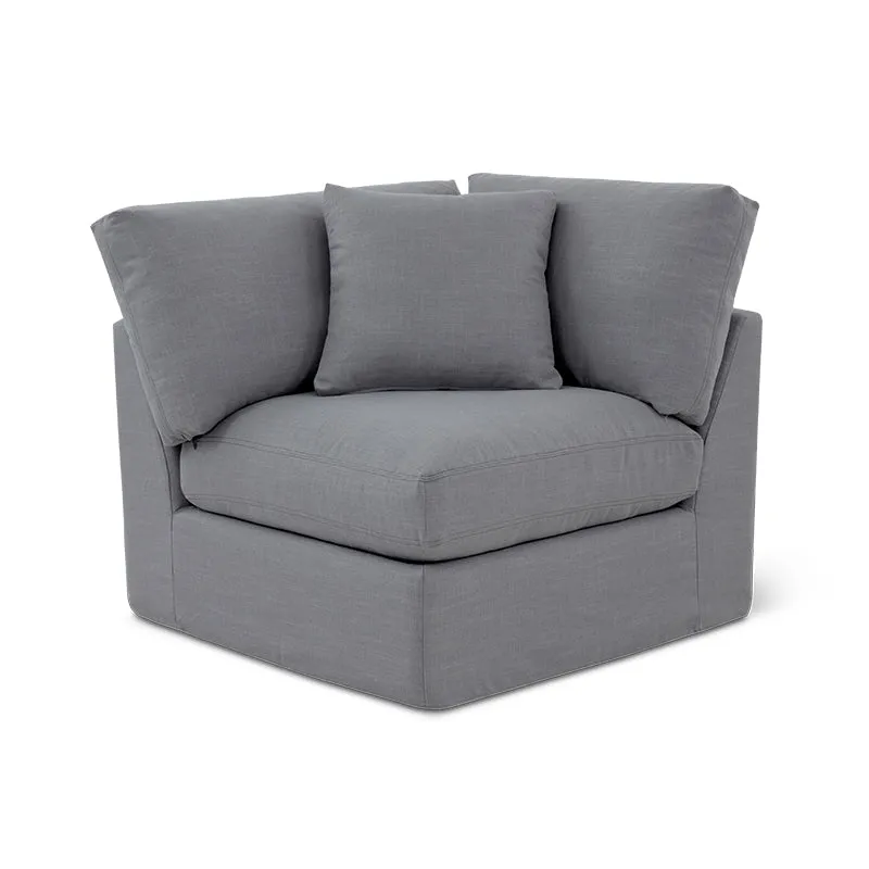 Get Together™ Corner Chair, Standard, Moonlight