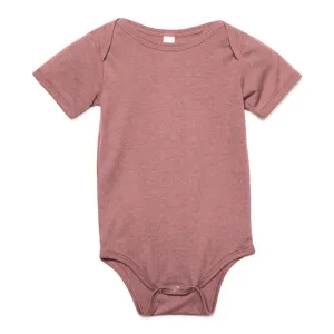 Infant Triblend Onesie (Mauve)