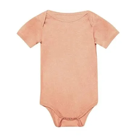 Infant Triblend Onesie (Peach)