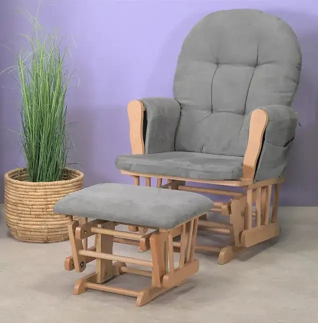 Kapai Glider and Ottoman Nursing Chair Set