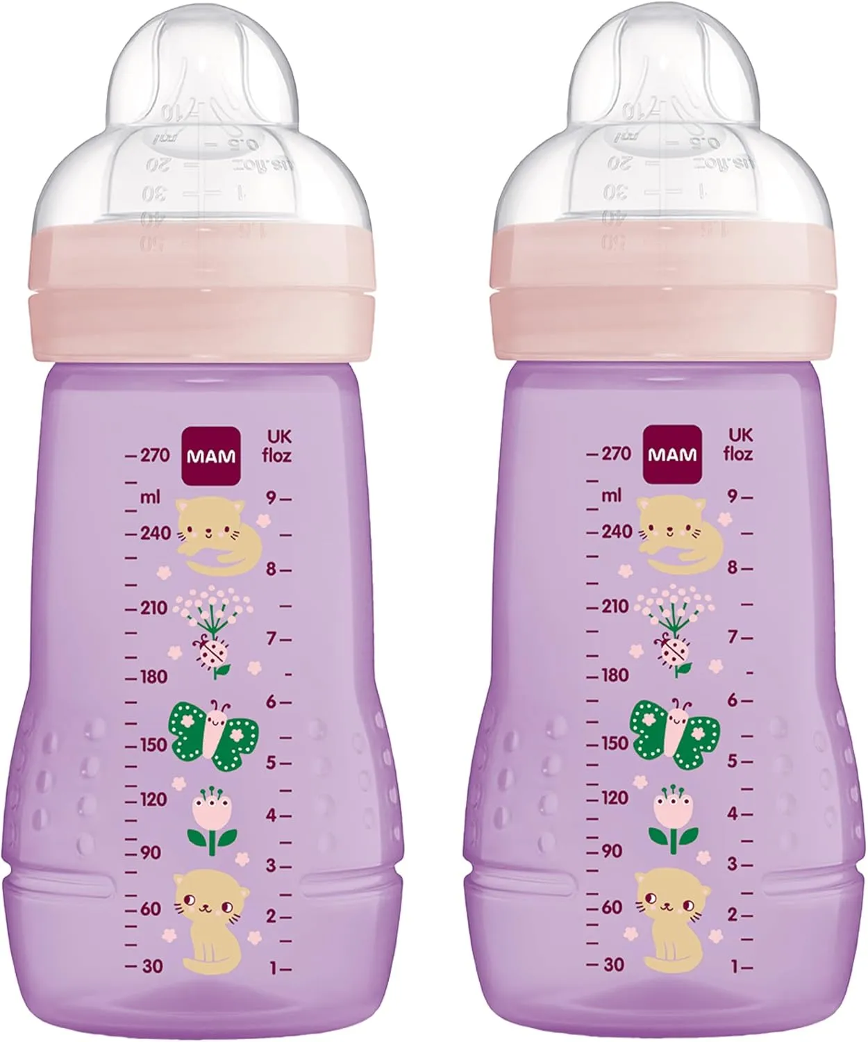 MAM Easy Active Bottle 270ml 2 Pack