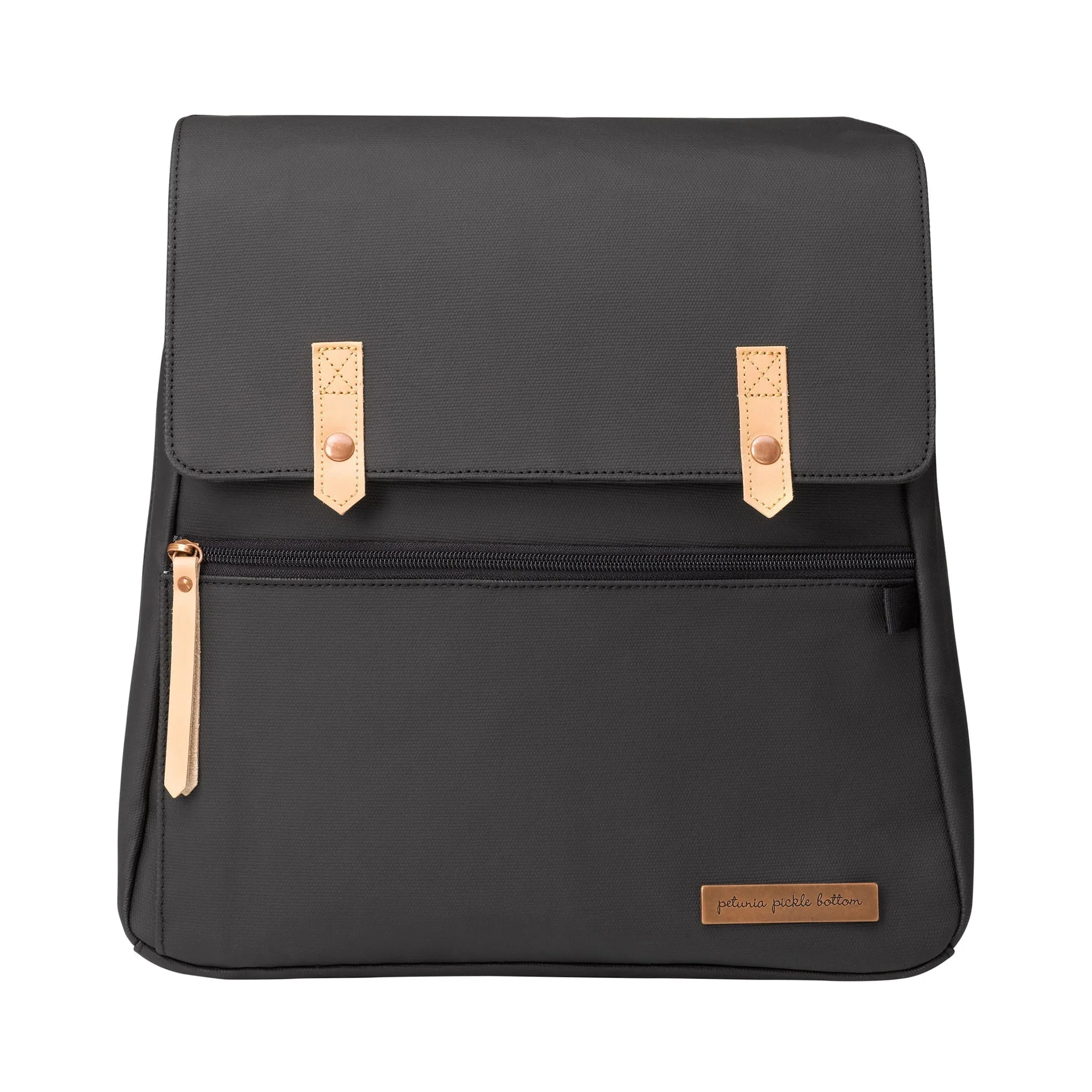 Meta Backpack in Black Matte Canvas