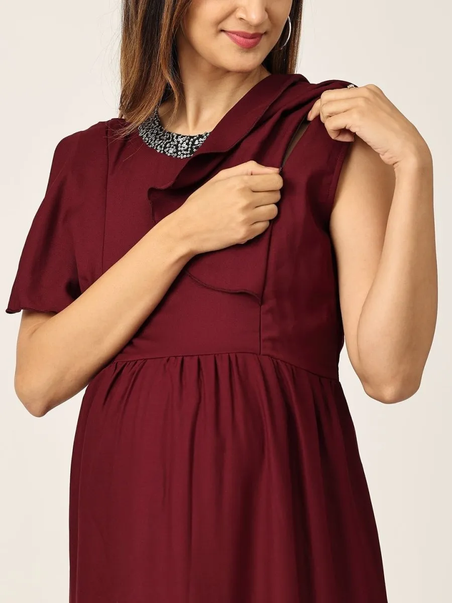 Mi Amor Maternity and Nursing Gown