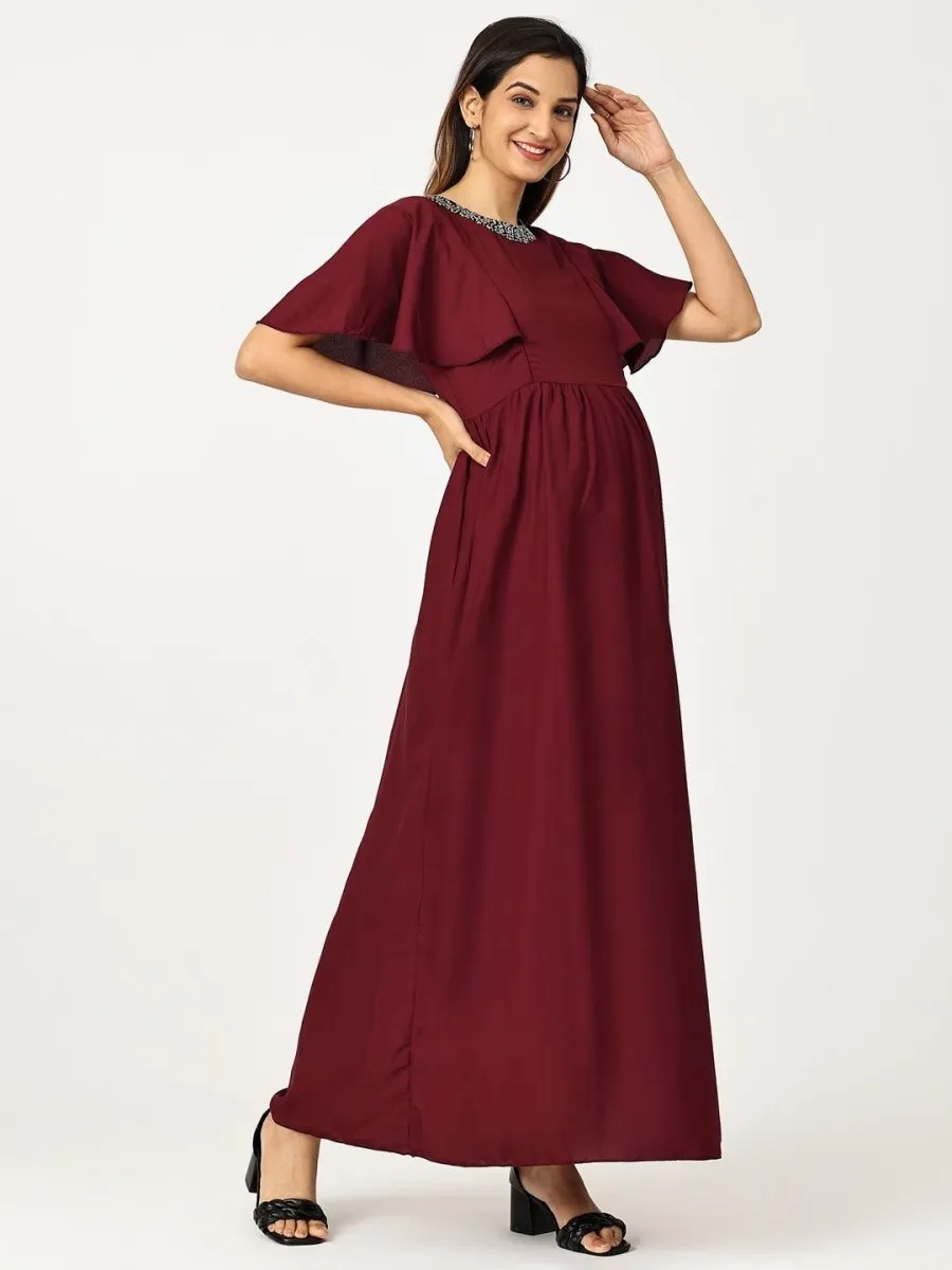 Mi Amor Maternity and Nursing Gown
