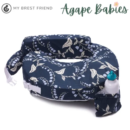 My Brest Friend Original Nursing Pillow - Blue Bells