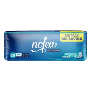 NOFEA ULTRA NAPKIN EXTRA LONG 28PADS