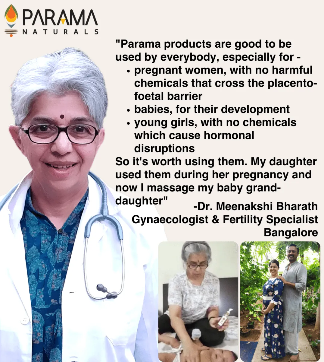 Parama Naturals ENRICHING EXFOLIATOR Face & Body Scrub-50g