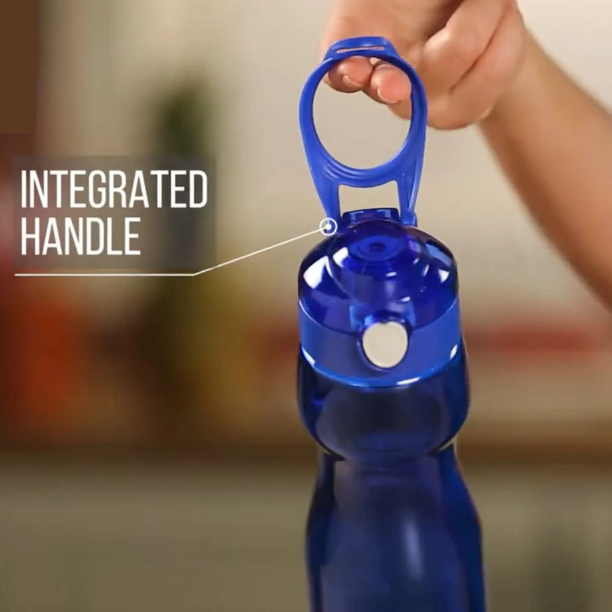 Renga Saga Tritan Water Bottle with Protective Silicone Sleeve - 730ML - Available in 3 Stylish Variants