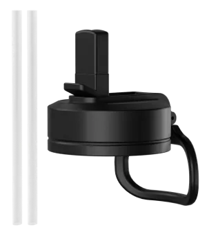 Straw Lid With Flexible Handle