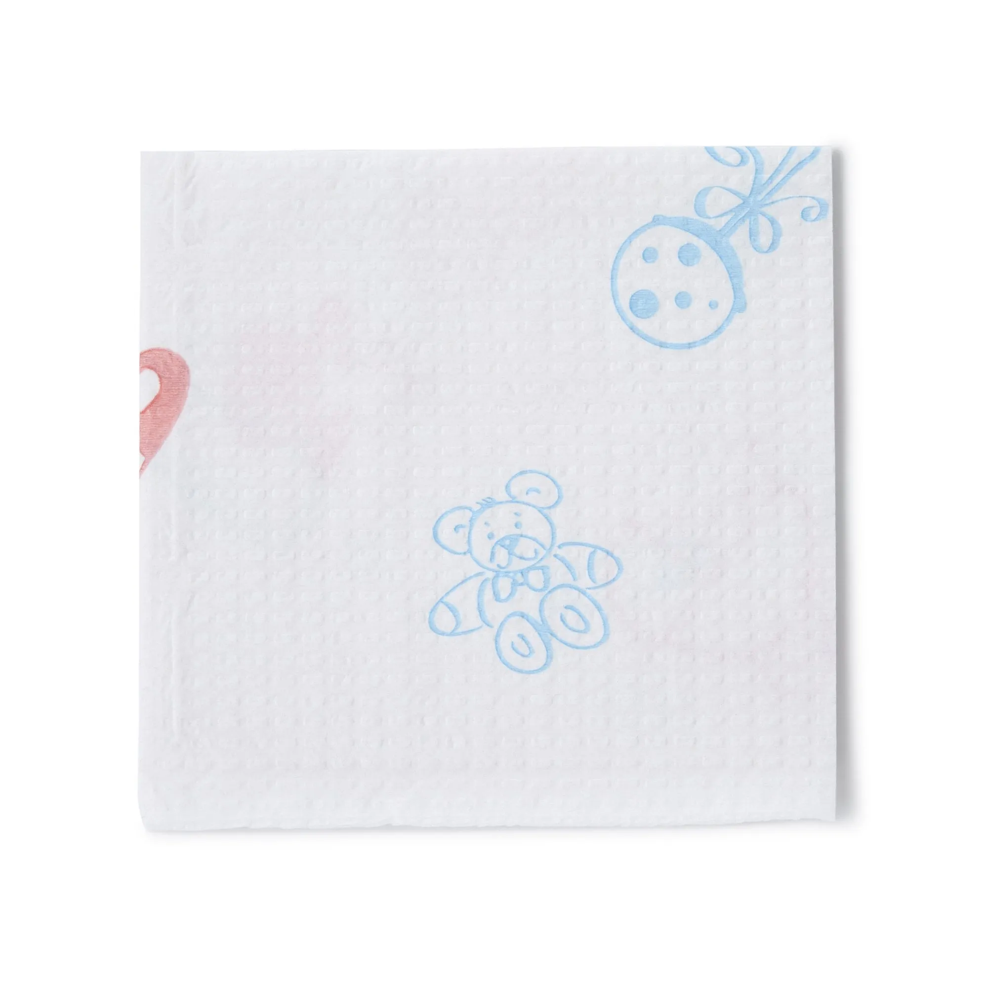 Tidi® Smooth Scale Liner Paper, 13 Inch x 25 Inch, Print (Pins, Bottles and Carriages)
