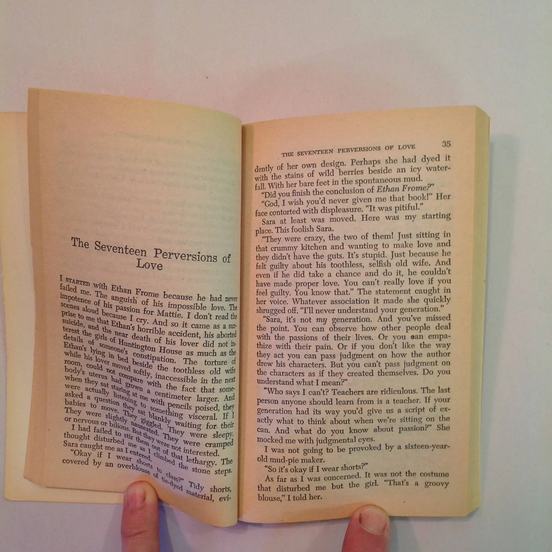 Vintage 1981 Mass Market Paperback The Girls of Huntington House Blossom Elfman Teen Pregnancy
